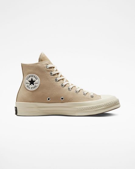 Tenisi Inalti Barbati Converse Chuck 70 Tri-Panel Bej | RO FTUAD286